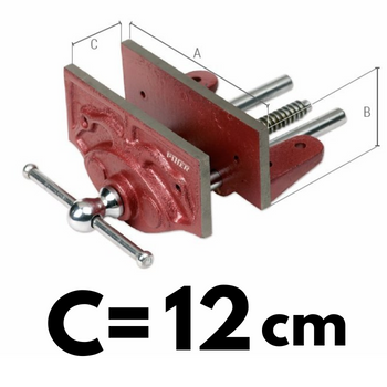 Imadło stolarskie 15cm H=5,5cm I=12cm PIHER P54006