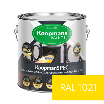 Farba antykorozyjna KoopmanSPEC RAL 1021 250ml