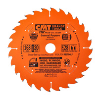 CMT Ultracienka piła ITK Plus do uniwersalnego cięcia drewna D168 F20 Z28 K1,8/1,2 271.168.28H