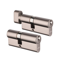 Wkładki System 1klucz N4055+S4055 - gałka po stronie krótszej, kolor nikiel
