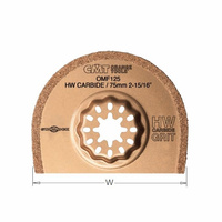 OMF125-X1 Brzeszczot oscylacyjny W=75 K=1,2 1 szt. STARLOCK