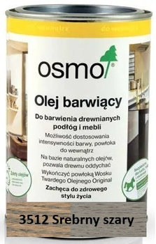 OSMO Olej barwiący / Bejca olejna SREBRNOSZARA 3512 0,005L próbka