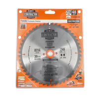 CMT Piła do uniwersalnego cięcia drewna K CONSTRACTOR® D216 K2,4/1,6 F30 Z48 K21648M