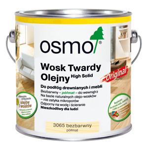 OSMO Wosk twardy olejny PÓŁMAT bezbarwny 3065 0,005L próbka