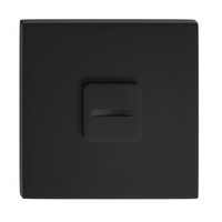 Szyld kwadratowy K, FIT 6mm, WC, kolor czarny