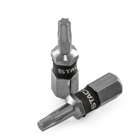 20821.STACO bit 1/4 in TX15x25mm2szt. czarny