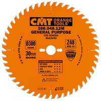 CMT Piła budowlana do wzdłużnego cięcia drewna D300 Z48 F30 K3,2/2,2 286.048.12M