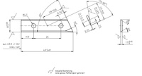 Płytka wymienna 50x12x1.5 do głowicy dużej Dimar 1053700 (120-150 st.) 3105004 CNC
