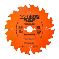 Piła do cięcia wzdłuż CMT 160x20mm 12 zębów (290.160.12H)