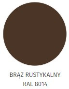 brąz rustykalny