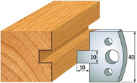 690.091 Para noży HSS 40x4mm do głowicy