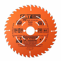 CMT Ultracienka piła ITK Plus do poprzecznego cięcia drewna D184 F30 Z40 K1,7/1,1 272.184.40M