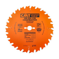 CMT Piła budowlana do wzdłużnego cięcia drewna D315 F30 Z24 K3,2/2,2 286.024.13M