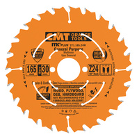 CMT Ultracienka piła ITK Plus do uniwersalnego cięcia drewna D165 F30 Z24 K1,7/1,1 271.165.24M