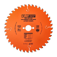 CMT Piła do cięcia aluminium i płyt laminowanych D165 F20 Z40 K2,2/1,6 296.165.40H