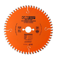 CMT Piła do cięcia aluminium i płyt laminowanych D160 F20 Z56 K2,2/1,6 296.160.56H