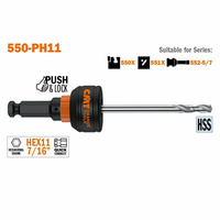 550-PH11 Uchwyty do otwornic chwyt HEX 11