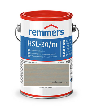 Remmers HSL-30/M Lazura Premium do drewna 3w1 20L srebrnoszary