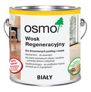 OSMO Wosk regeneracyjny BIAŁY TRANSPARENTNY 3440 1L