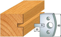 690.016 Para noży HSS 40x4mm do głowicy