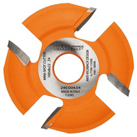 CMT Frez do wycinania wad w drewnie D100 F22 Z4 K8,0/6,0 240.004.04