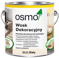 OSMO Wosk dekoracyjny transparentny BIAŁY 3111 0,75L