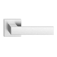 Klamka CUBE kwadratowy szyld, chrom mat