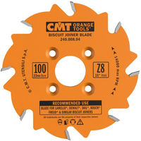 CMT Frez nutujący do lamelek D100 F22 Z8 K3,96/3,1-3,9 240.008.04