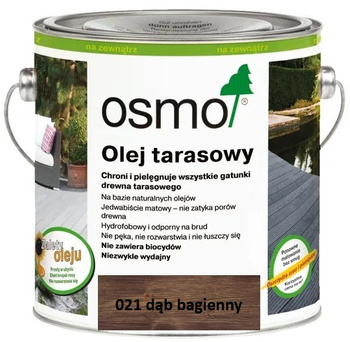 OSMO Olej specjalny tarasowy DĄB BRUNATNY / BAGIENNY 021 0,005L próbka