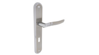 Klamka TORINO 72 klucz nikiel chrom
