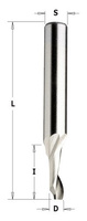 188.081.51 Frez HS 5% D=8 I=40 L=100 S=8 do aluminium