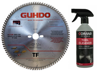 Zestaw płyn czyszczący Tool Cleaner Dimar + piła do płyty Piano Plus TF GUHDO 303