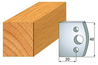 690.000 Para noży HSS 40x4 mm