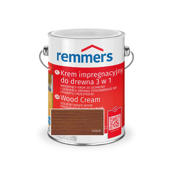 Remmers Krem impregnacyjny do drewna 3w1 Holzschutz-Creme 2,5L orzech