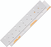RHYNOGRIP INDASA PAPIER ŚCIERNY PASEK RZEP WHITE LINE 70x420mm 23H (50szt) P- 400