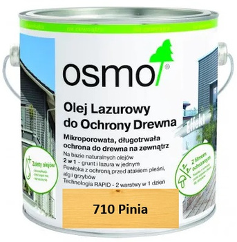 OSMO Olej lazurowy / Lazura olejna do ochrony drewna PINIA 710 0,005L próbka