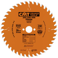 CMT Piła do uniwersalnego cięcia drewna D165 F20 Z40 K2,2/1,6 292.165.40H