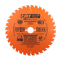 CMT Ultracienka piła ITK Plus do uniwersalnego cięcia drewna D216 F30 Z36 K1,8/1,2 271.216.36M