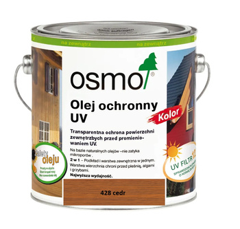 OSMO Olej ochronny UV KOLOR CEDR 428 0,75L