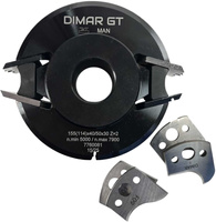 Dimar Głowica dolnowrzecionowa MULTI-PROFIL D=114 B=40/50 Z=2 d=30 7760081