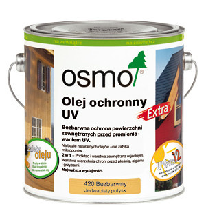 OSMO Olej ochronny UV EXTRA BEZBARWNY 420 0,125L