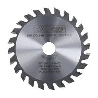 CMT Podcinak trapezowy HM D125 F20 Z24 K3,1-4,0 288.125.24H