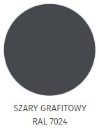 szary grafitowy