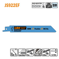 JS922EF-5 Piła szablasta L = 150I = 130 H = 19 K = 0,90 TS =  1,4