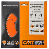 CMT Piła do cięcia aluminium i płyt laminowanych D160 F20 Z40 K2,2/1,6 296.160.40H