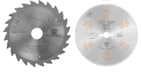 Zestaw  piła chromowana CMT 300mm i podcinak diamentowy 120mm