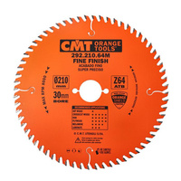 CMT Piła do uniwersalnego cięcia drewna D210 F30 Z64 K2,8/1,8 292.210.64M