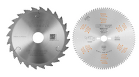 Zestaw  piła chromowana CMT 300mm i podcinak diamentowy 125mm