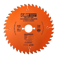 Piła tarcza do cięcia aluminium CMT D=190 F=30 Z=40K=2,8/2,2 (296.190.40M)