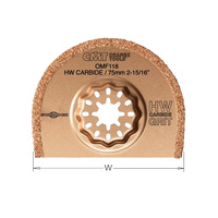 OMF118-X1 Brzeszczot oscylacyjny W=75K=2,2 1 szt. STARLOCK